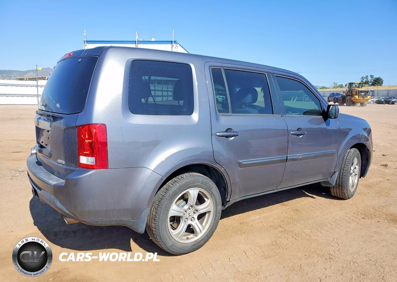 2014 Honda Pilot Ex VIN:5FNYF4H43EB052599 - 3