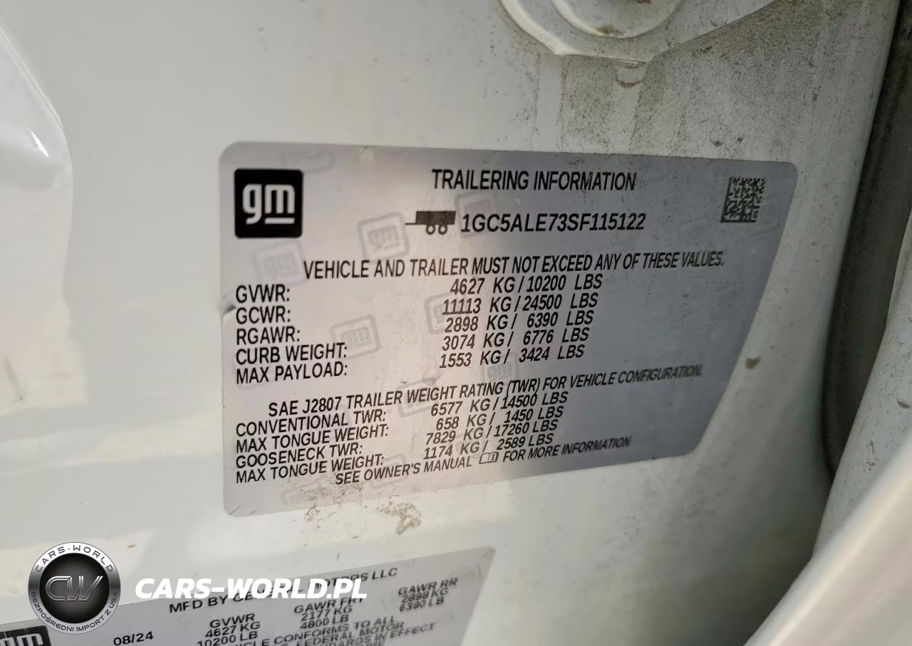2025 Chevrolet Silverado C2500 Heavy Duty VIN:1GC5ALE73SF115122 - 12