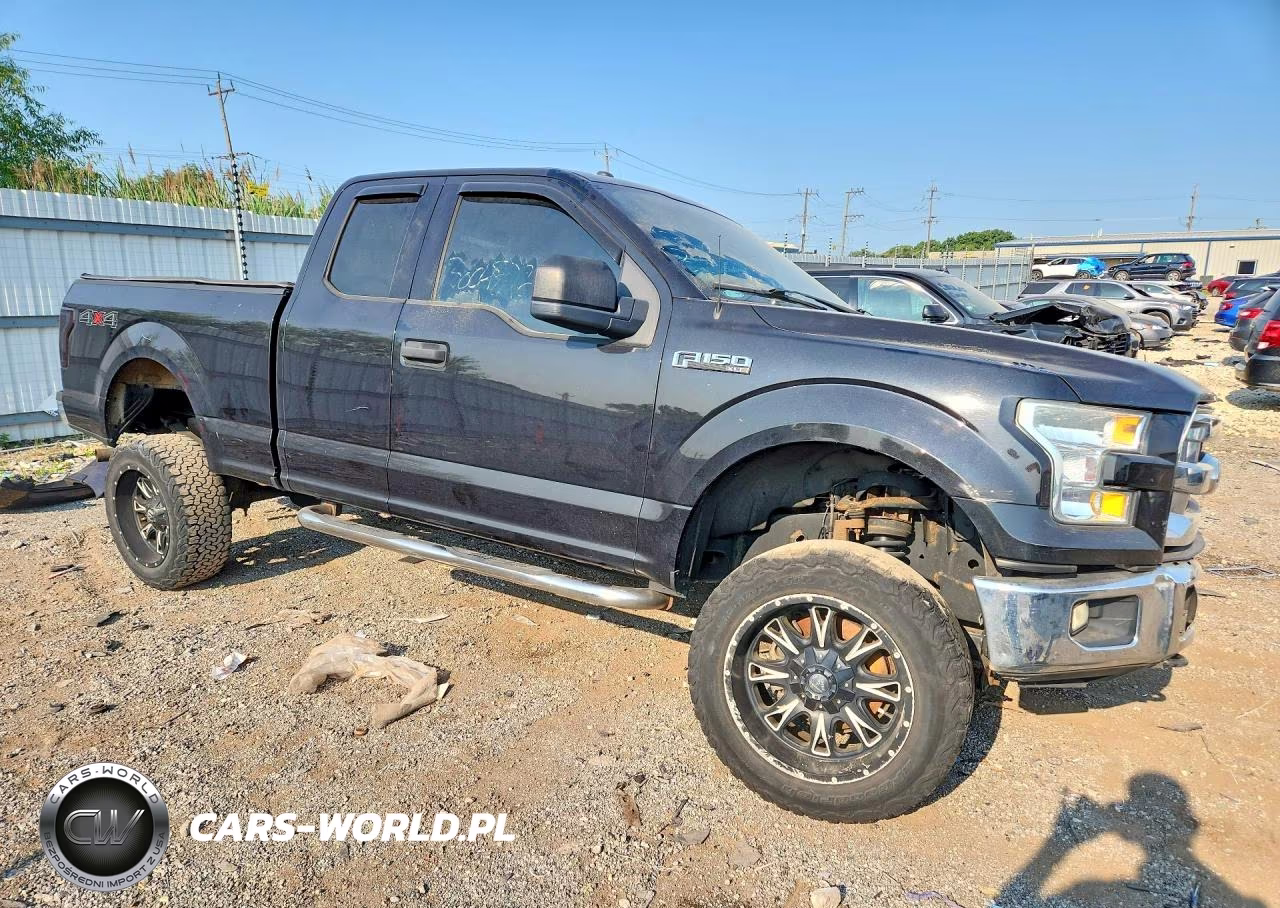 2015 Ford F150 Super Cab VIN:1FTEX1EP2FKE44815 - 4
