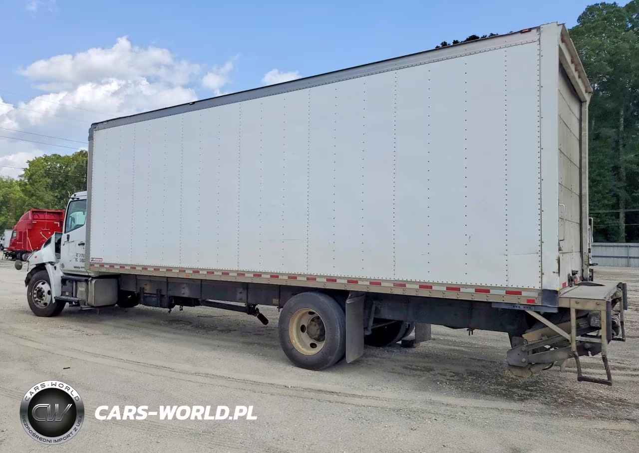2018 Hino 258-268 Box Truck VIN:5PVNJ8JV4J4S69317 - 2