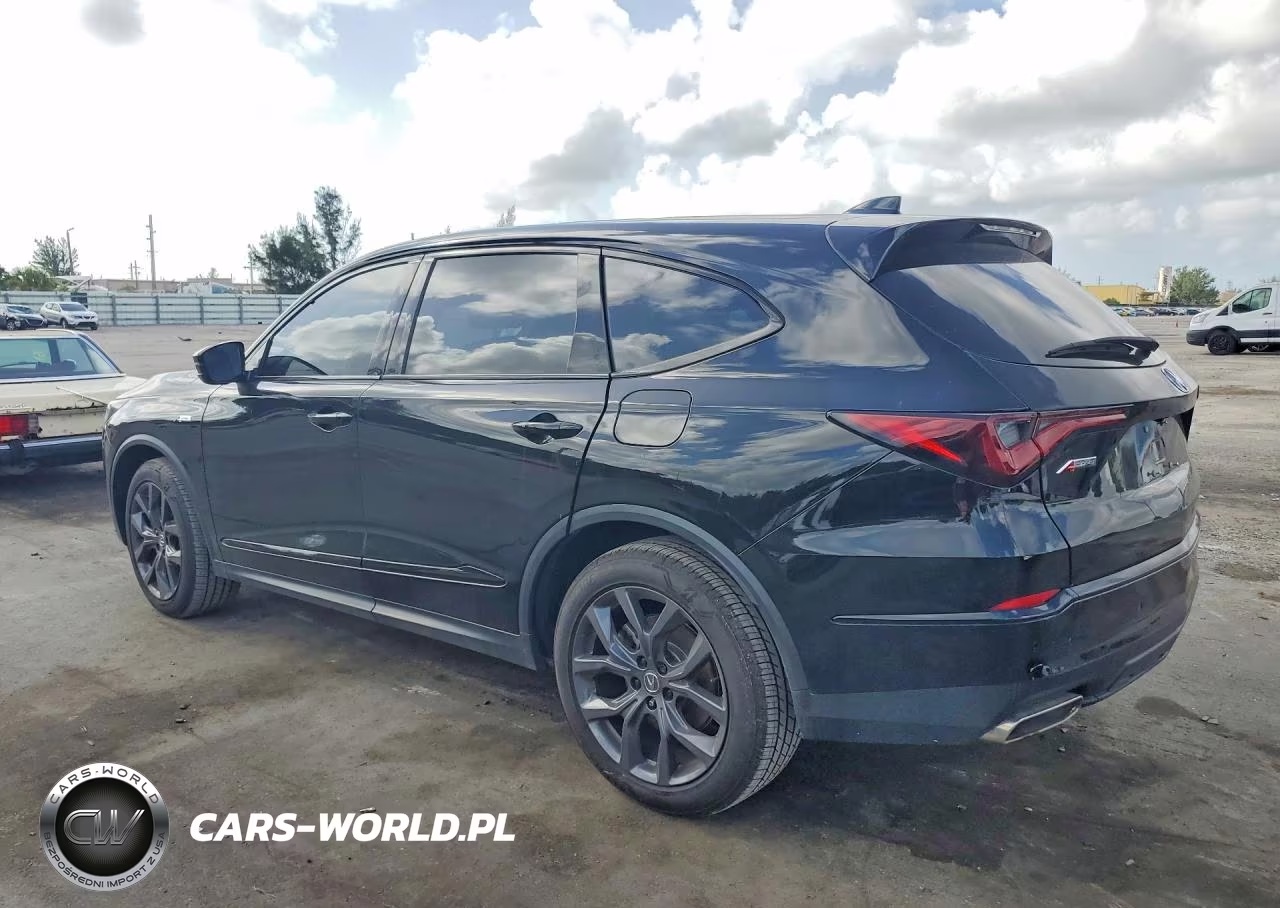 2023 Acura Mdx A-Spec VIN:5J8YE1H01PL034327 - 2