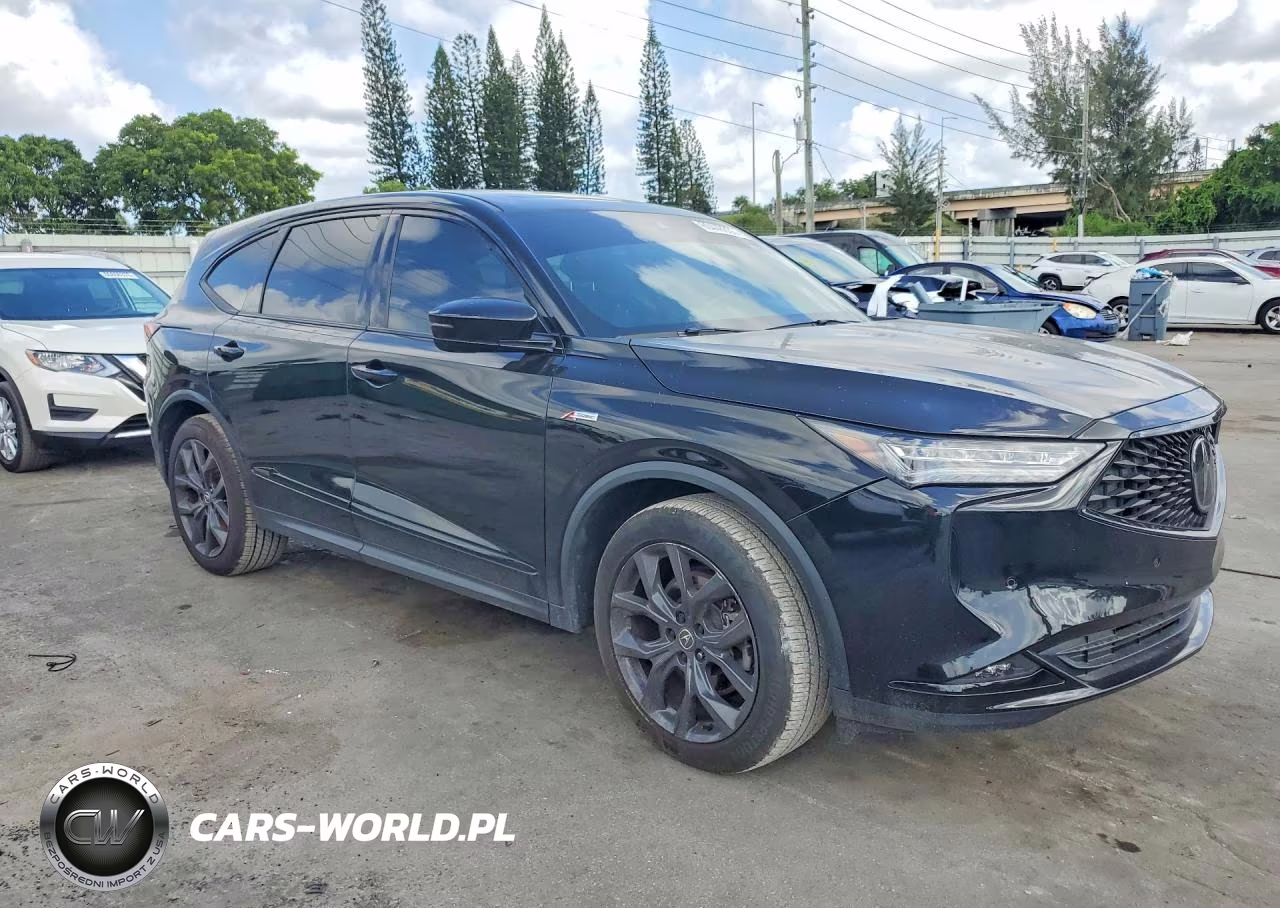 2023 Acura Mdx A-Spec VIN:5J8YE1H01PL034327 - 4
