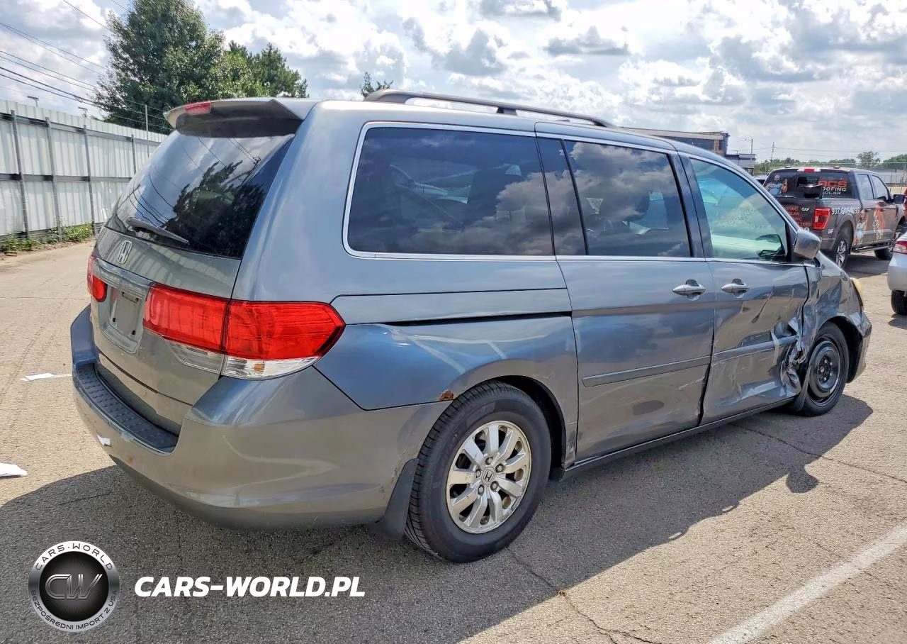 2009 Honda Odyssey Ex VIN:5FNRL38409B016124 - 3