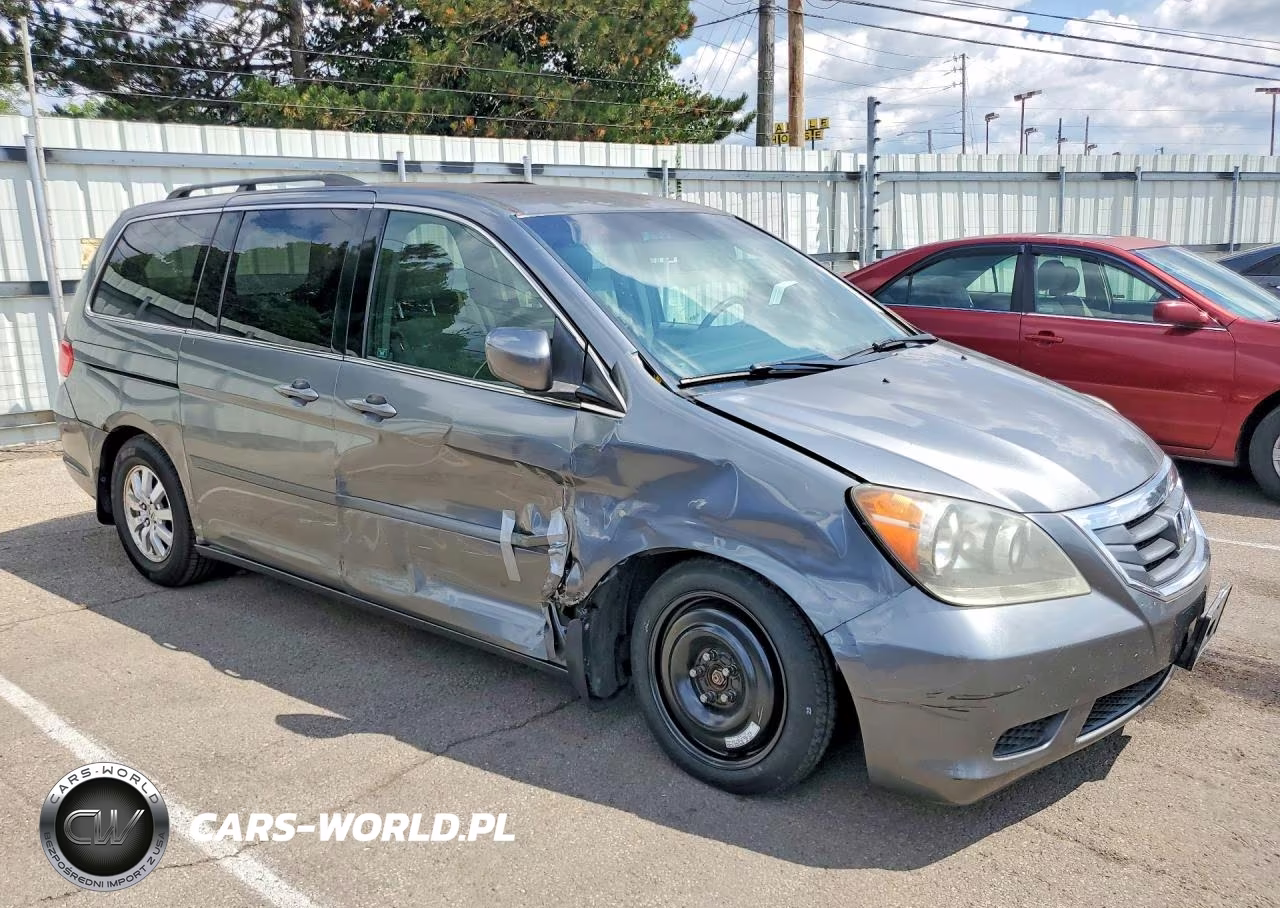 2009 Honda Odyssey Ex VIN:5FNRL38409B016124 - 4