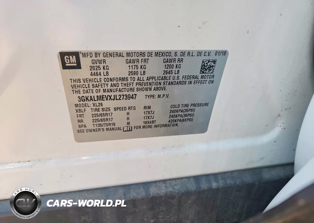 2018 GMC Terrain Sle VIN:3GKALMEVXJL273947 - 12