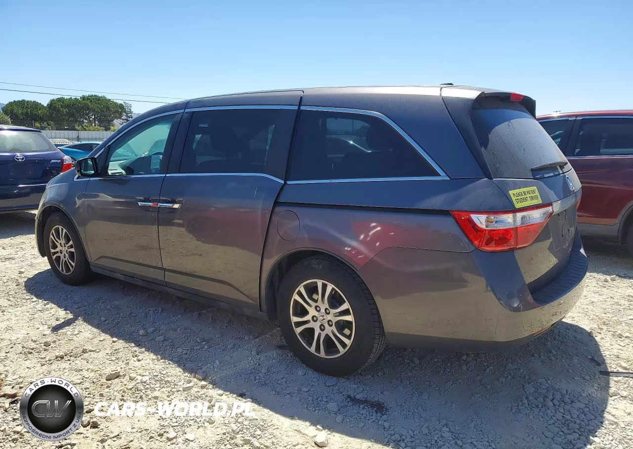 2012 Honda Odyssey Exl VIN:5FNRL5H68CB118825 - 2