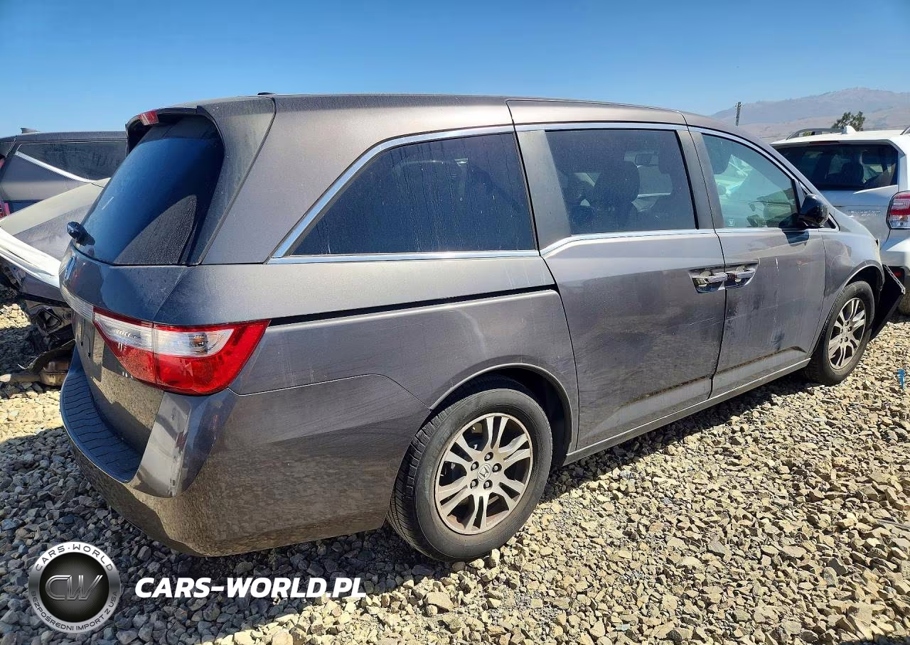 2012 Honda Odyssey Exl VIN:5FNRL5H68CB118825 - 3