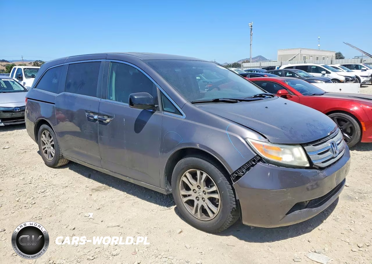 2012 Honda Odyssey Exl VIN:5FNRL5H68CB118825 - 4