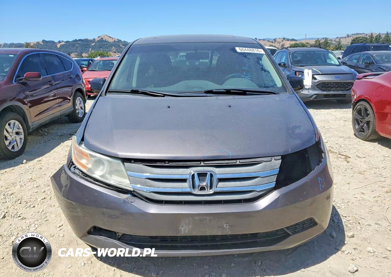 2012 Honda Odyssey Exl VIN:5FNRL5H68CB118825 - 5
