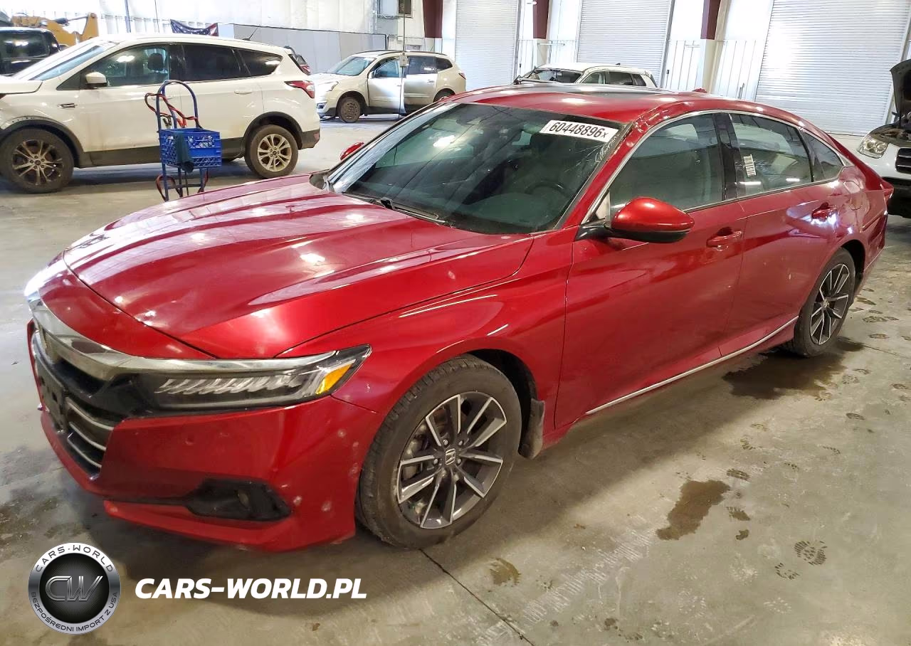 2021 Honda Accord Exl VIN:1HGCV1F5XMA061607 - 1