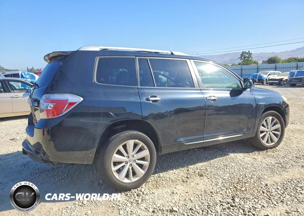 2009 Toyota Highlander Hybrid Limited VIN:JTEEW44A492031828 - 3