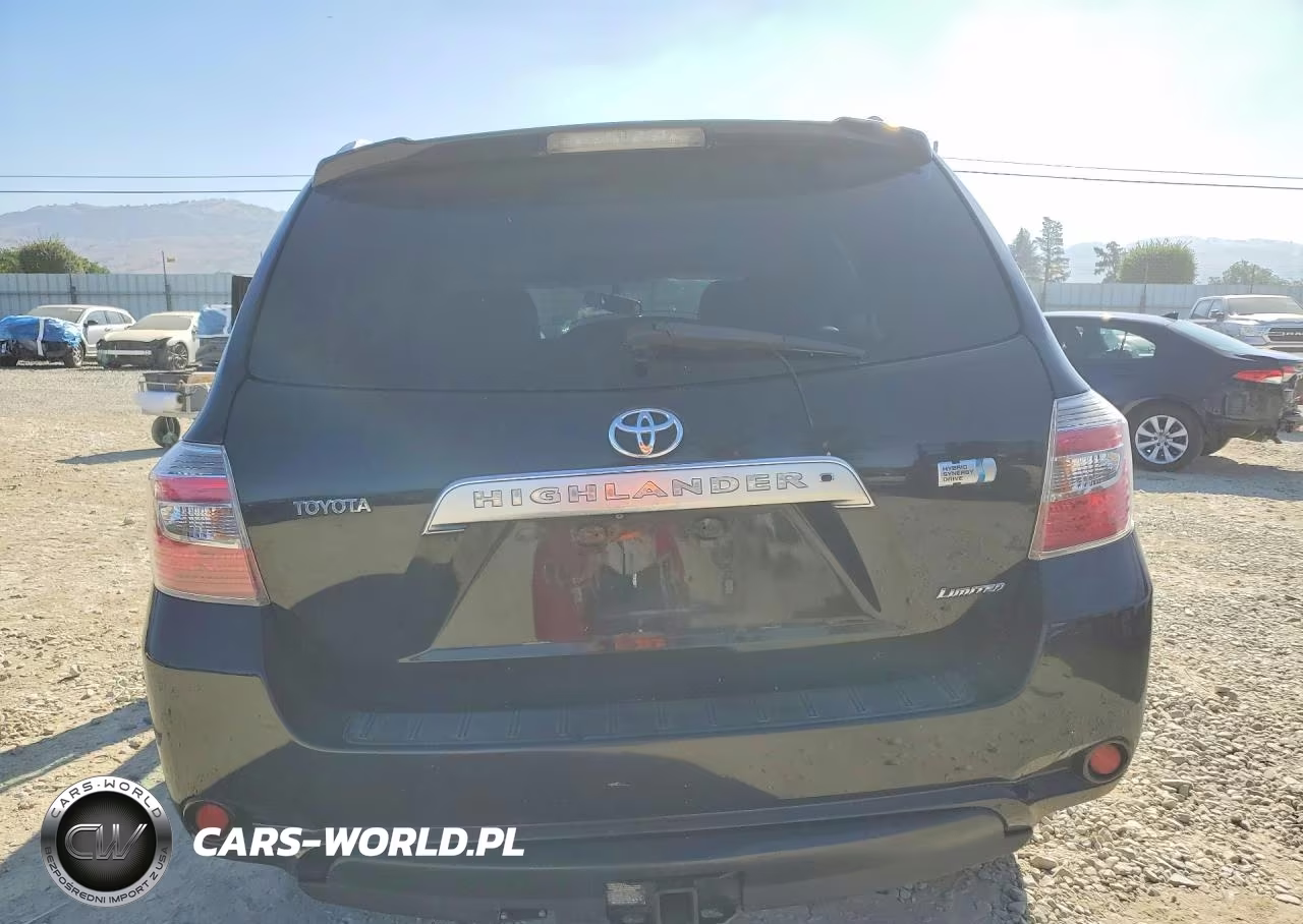 2009 Toyota Highlander Hybrid Limited VIN:JTEEW44A492031828 - 6