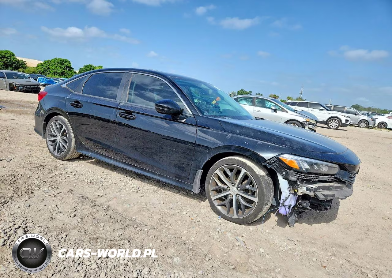 2022 Honda Civic Touring VIN:2HGFE1F95NH004136 - 4