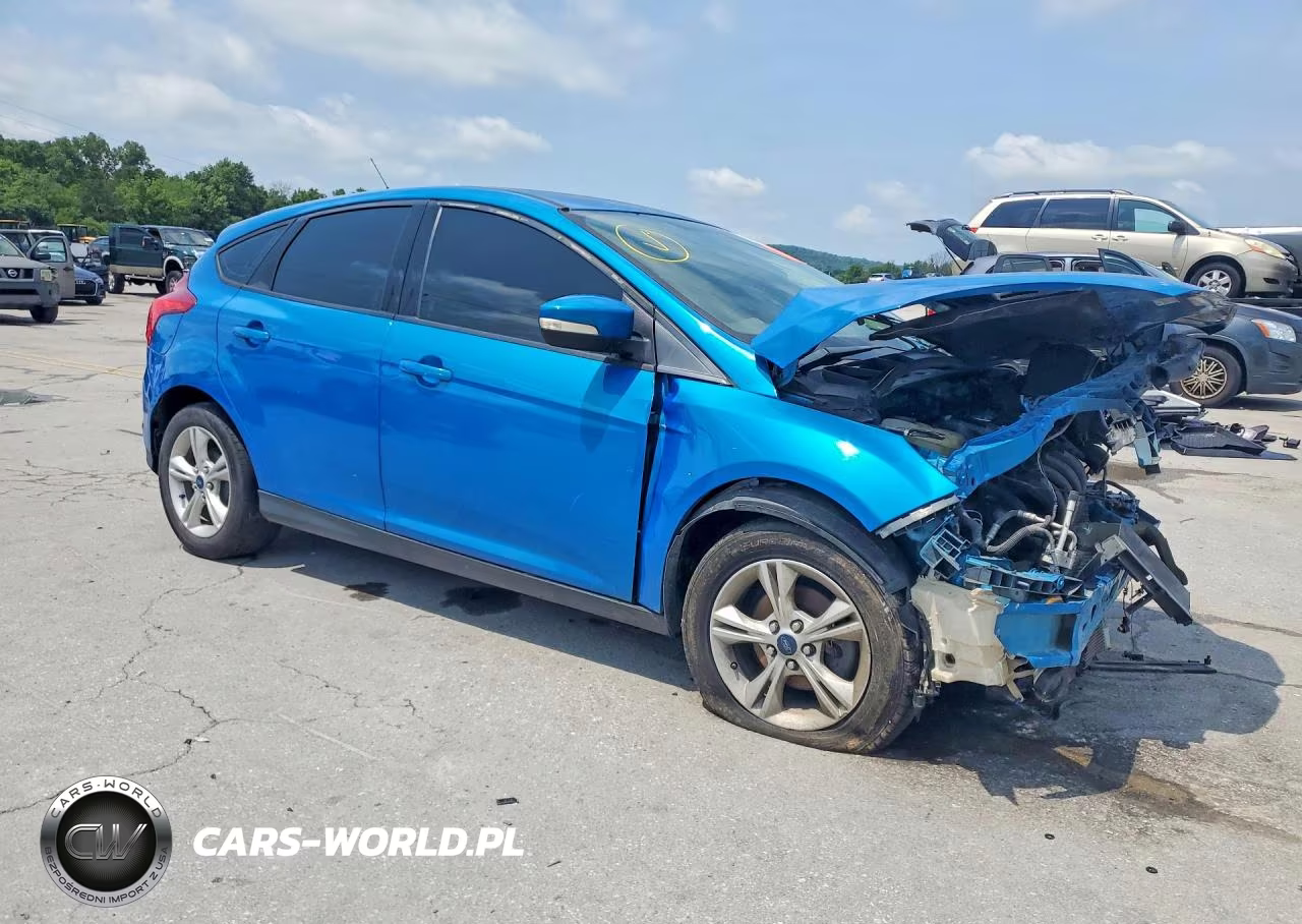 2014 Ford Focus Se VIN:1FADP3K2XEL252587 - 4