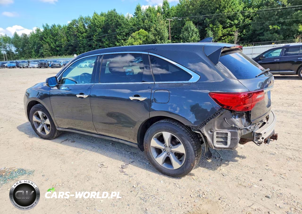 2016 Acura Mdx VIN:5FRYD4H25GB015379 - 2