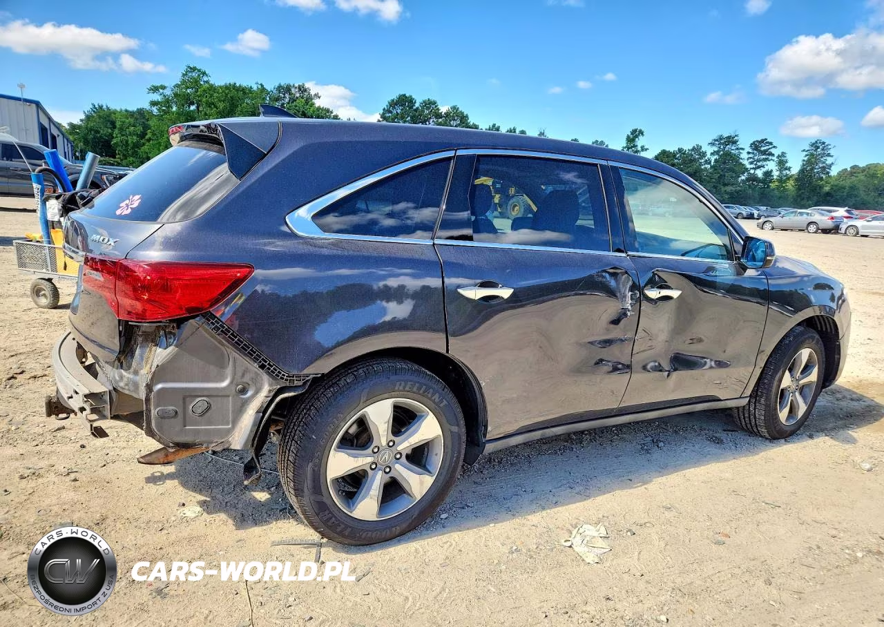 2016 Acura Mdx VIN:5FRYD4H25GB015379 - 3