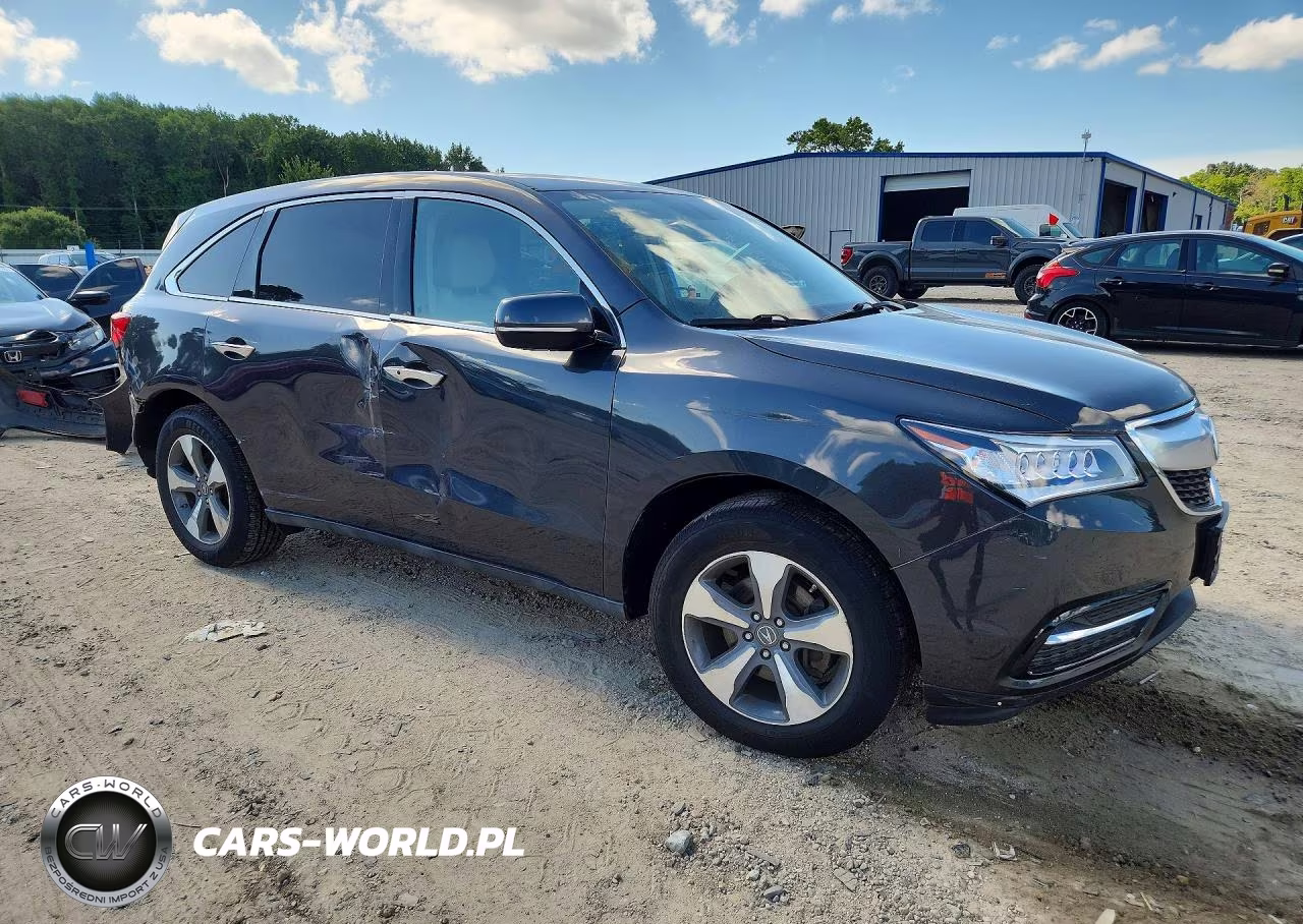 2016 Acura Mdx VIN:5FRYD4H25GB015379 - 4