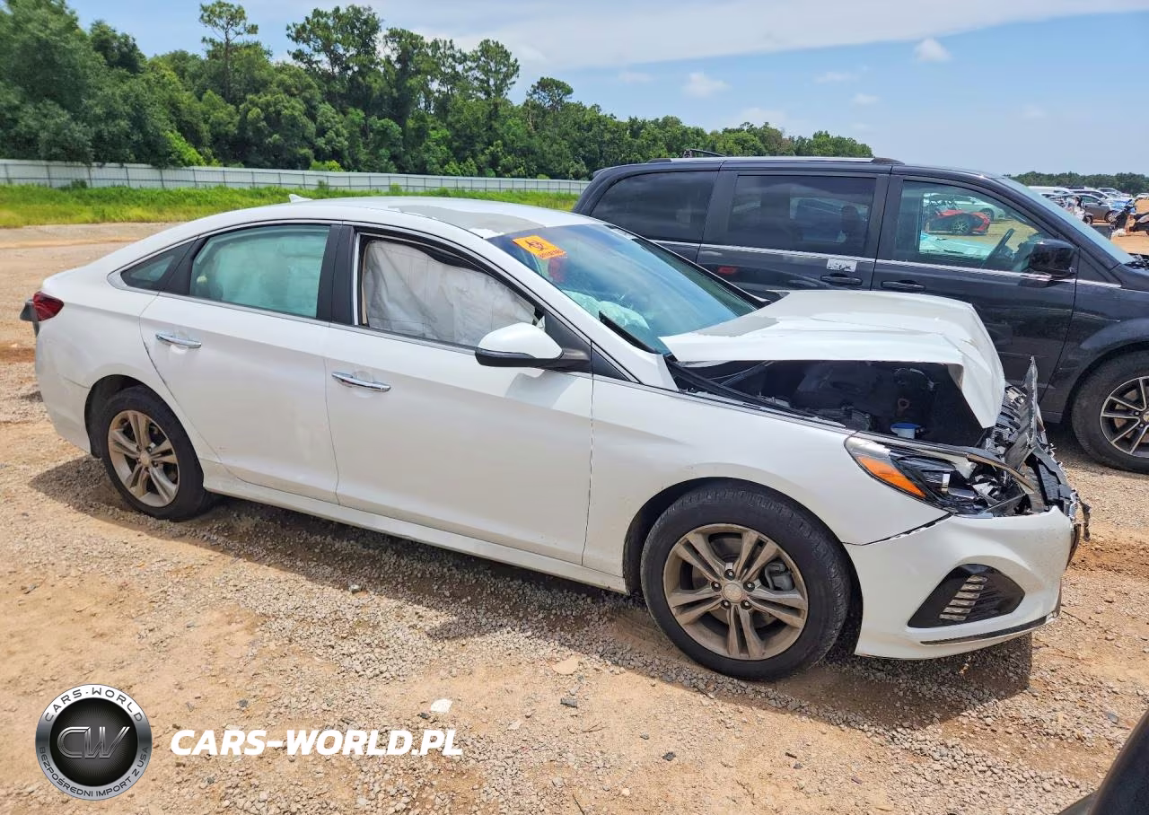 2019 Hyundai Sonata Sel VIN:5NPE34AF8KH782075 - 4