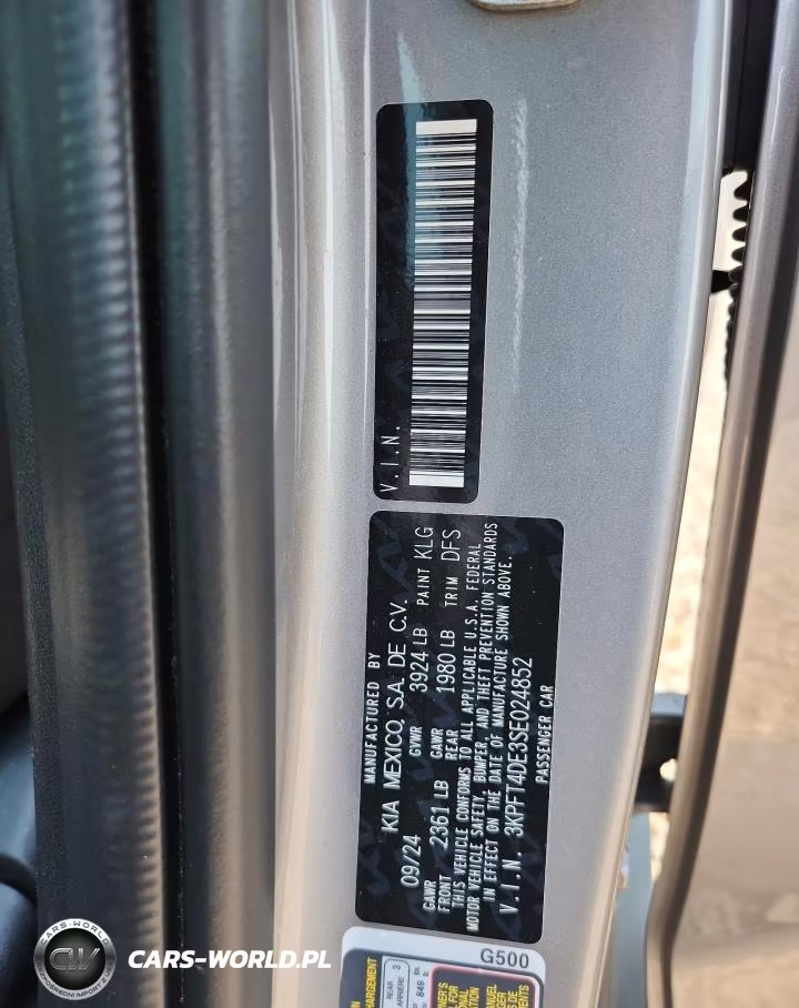 2025 Kia K4 Lxs VIN:3KPFT4DE3SE024852 - 12