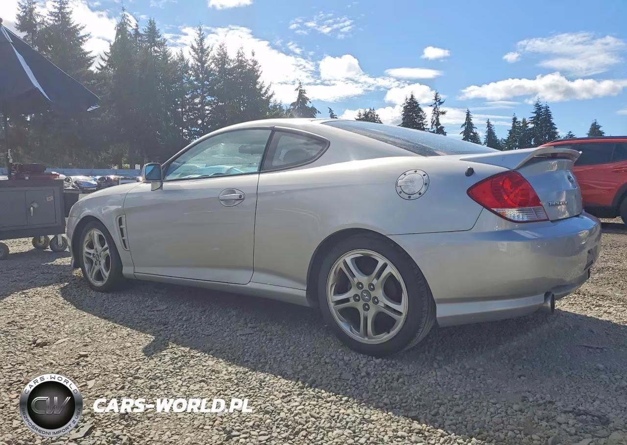 2005 Hyundai Tiburon Gt VIN:KMHHN65F65U181007 - 2