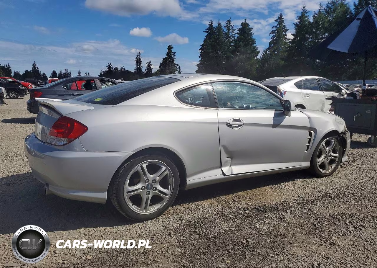 2005 Hyundai Tiburon Gt VIN:KMHHN65F65U181007 - 3