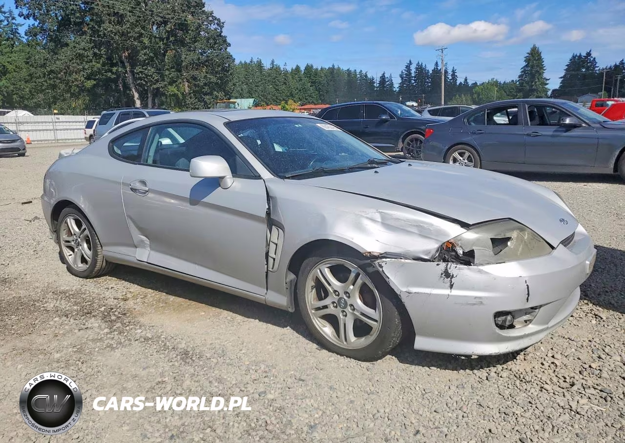 2005 Hyundai Tiburon Gt VIN:KMHHN65F65U181007 - 4