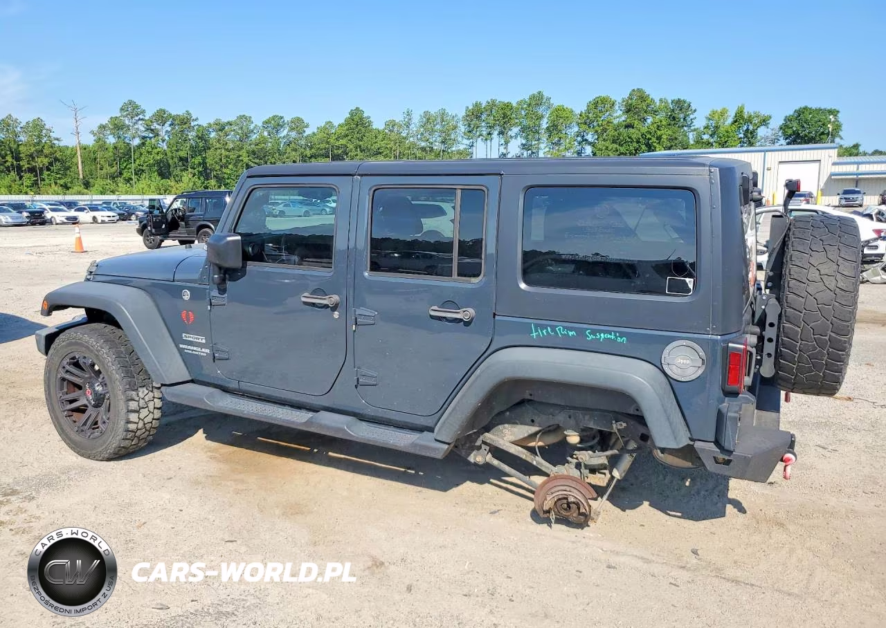 2017 Jeep Wrangler Unlimited Sport VIN:1C4BJWDG1HL662468 - 2