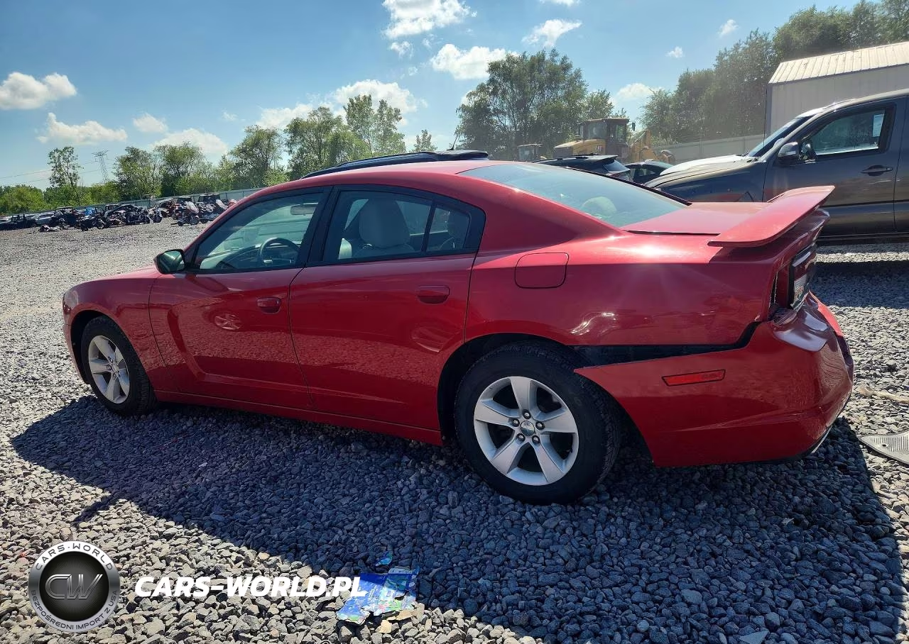 2012 Dodge Charger Se VIN:2C3CDXBG6CH217819 - 2