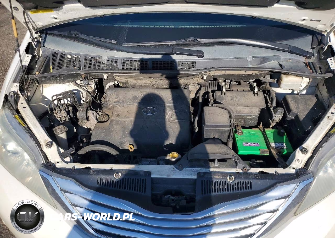 2012 Toyota Sienna Xle VIN:5TDDK3DC4CS030704 - 12