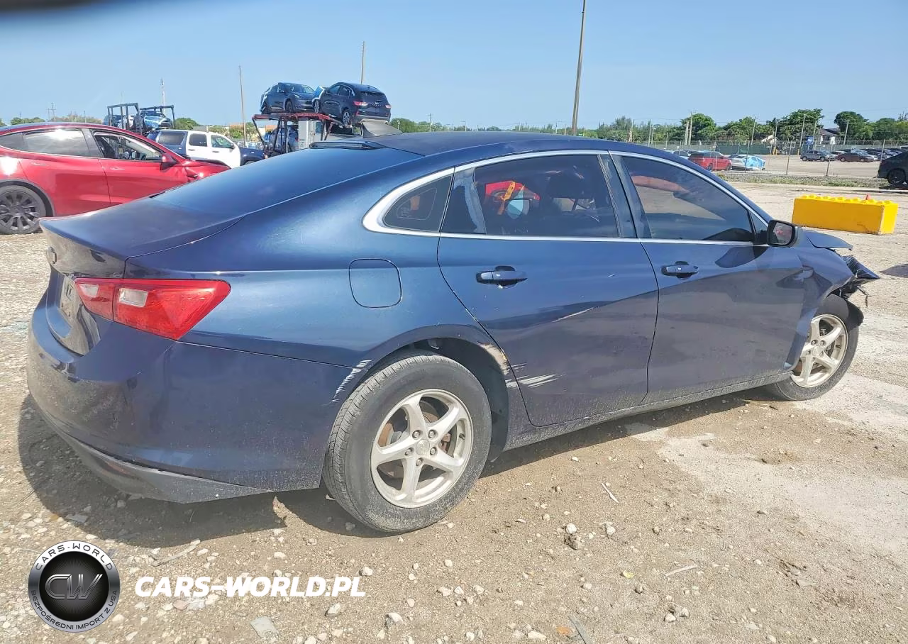 2017 Chevrolet Malibu Ls VIN:1G1ZB5ST3HF290855 - 3