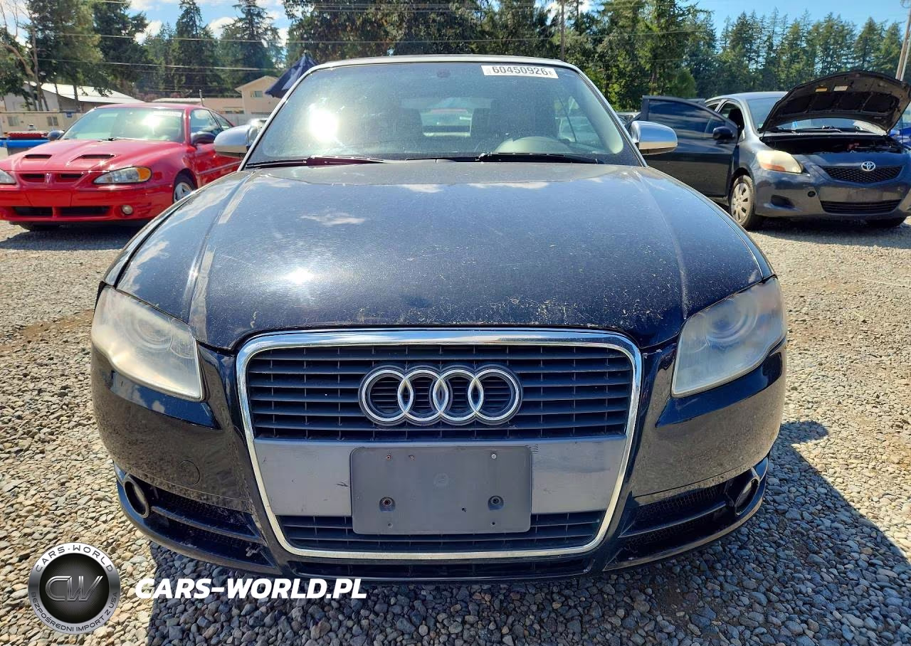2008 Audi S4 Quattro Cabriolet VIN:WUARL48H58K900055 - 5