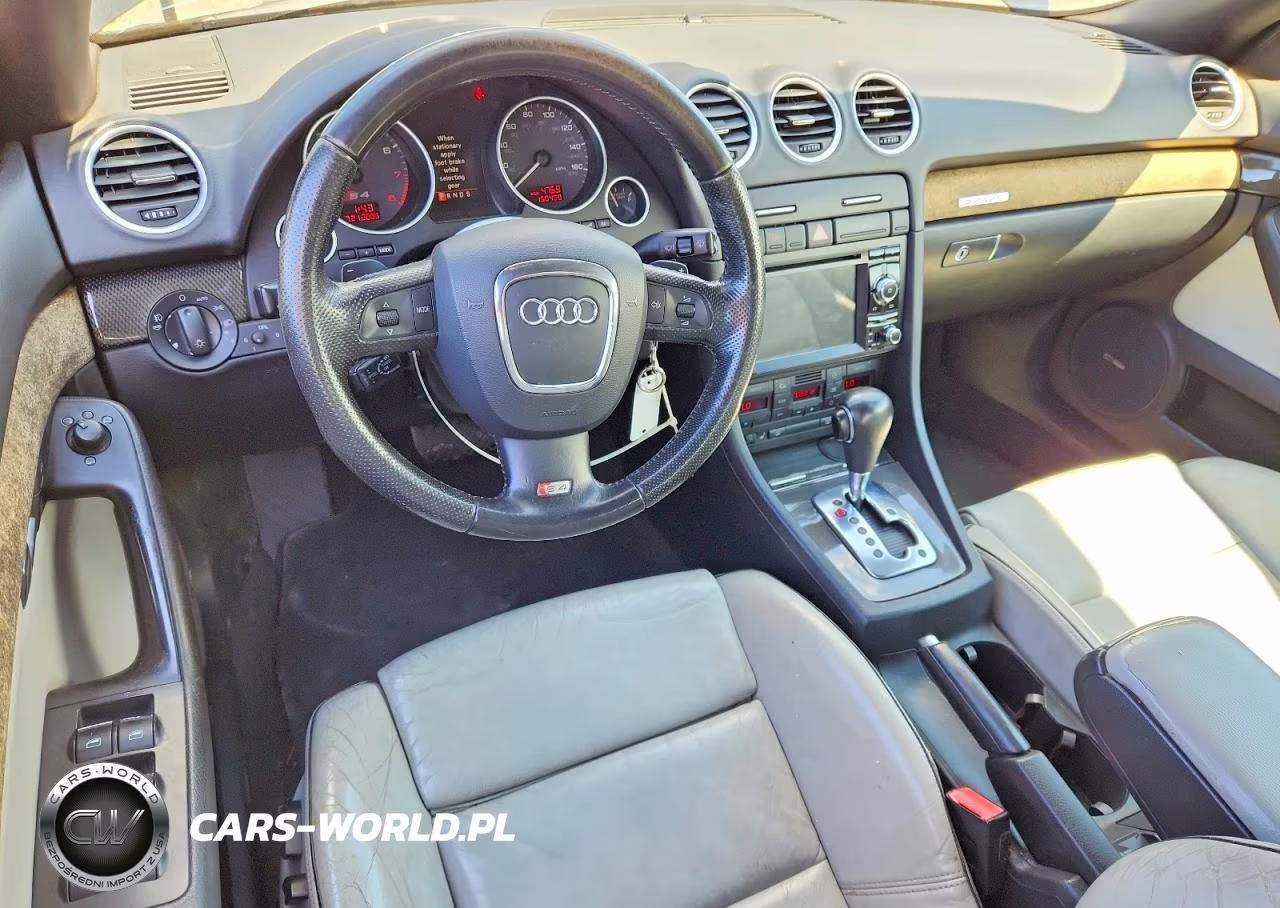 2008 Audi S4 Quattro Cabriolet VIN:WUARL48H58K900055 - 8
