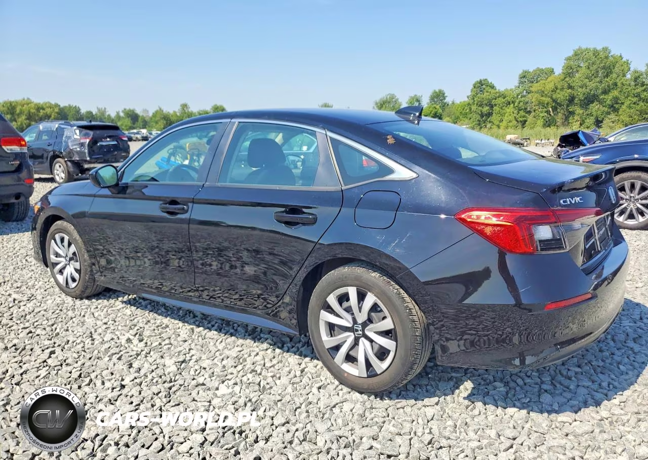 2024 Honda Civic Lx VIN:2HGFE2F28RH593438 - 2
