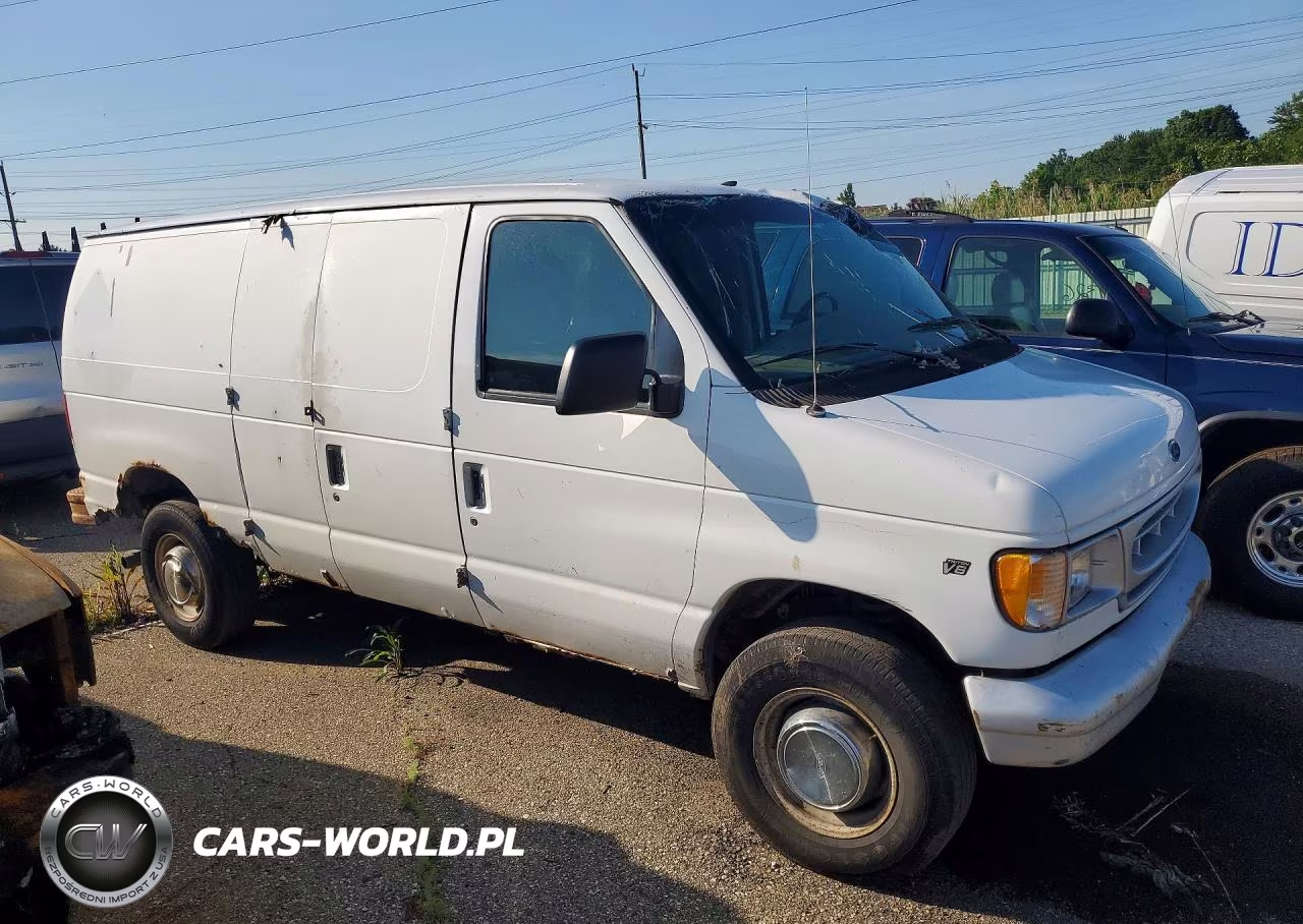 1999 Ford Econoline E350 Super Duty Van VIN:1FTSE34L7XHA35551 - 4