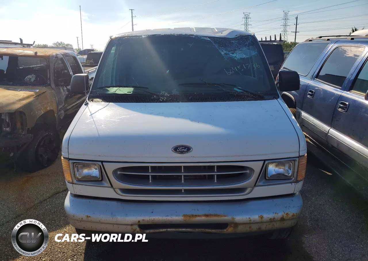 1999 Ford Econoline E350 Super Duty Van VIN:1FTSE34L7XHA35551 - 5