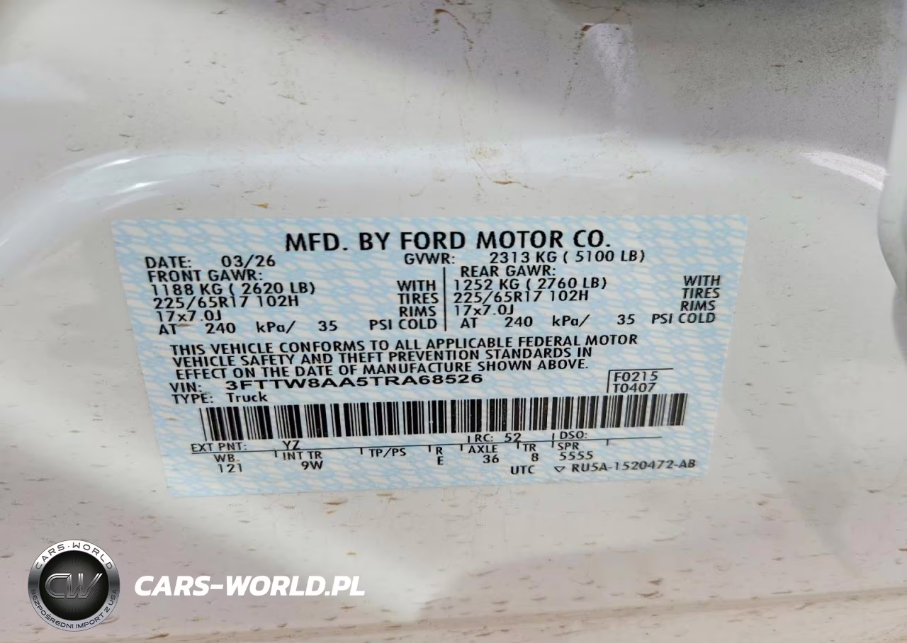 2026 Ford Maverick Xl VIN:3FTTW8AA5TRA68526 - 12