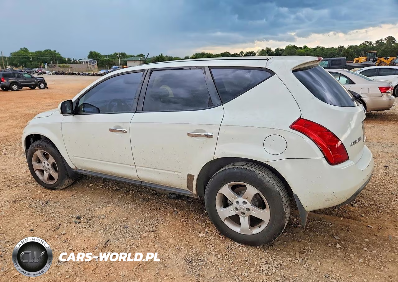 2004 Nissan Murano Sl VIN:JN8AZ08TX4W225008 - 2