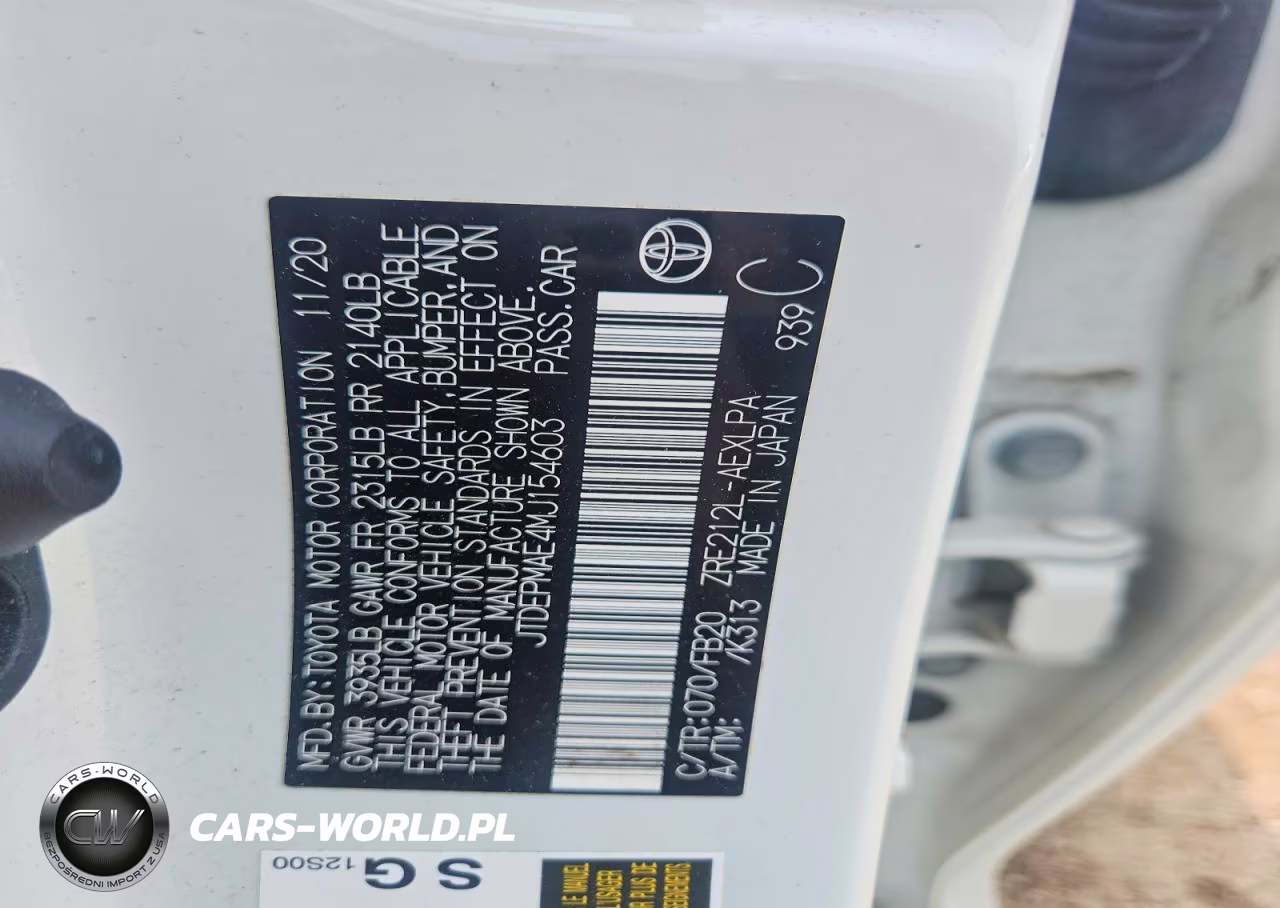 2021 Toyota Corolla Le Plus-Le Premium VIN:JTDEPMAE4MJ154603 - 12