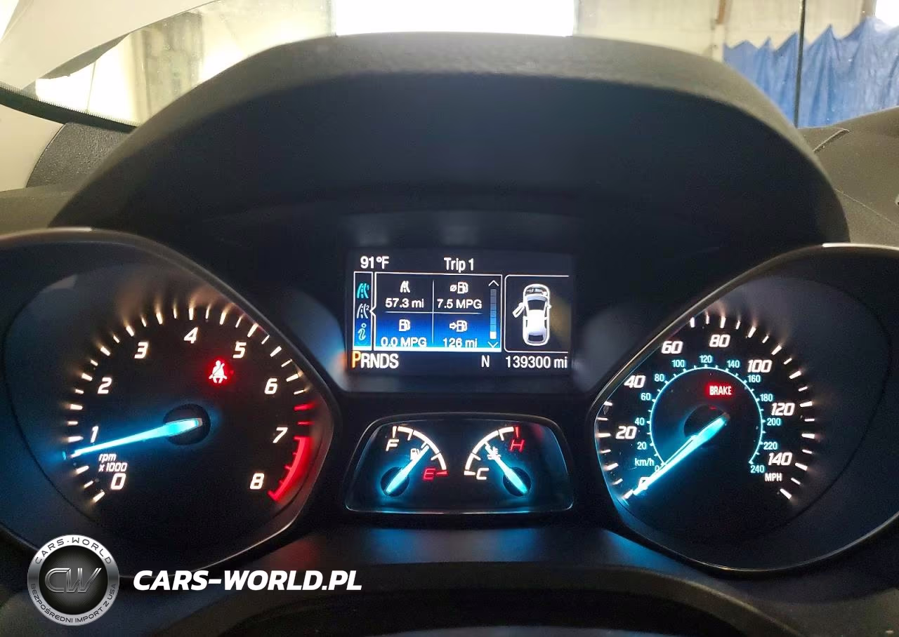 2016 Ford Escape Se VIN:1FMCU9G9XGUA74373 - 9
