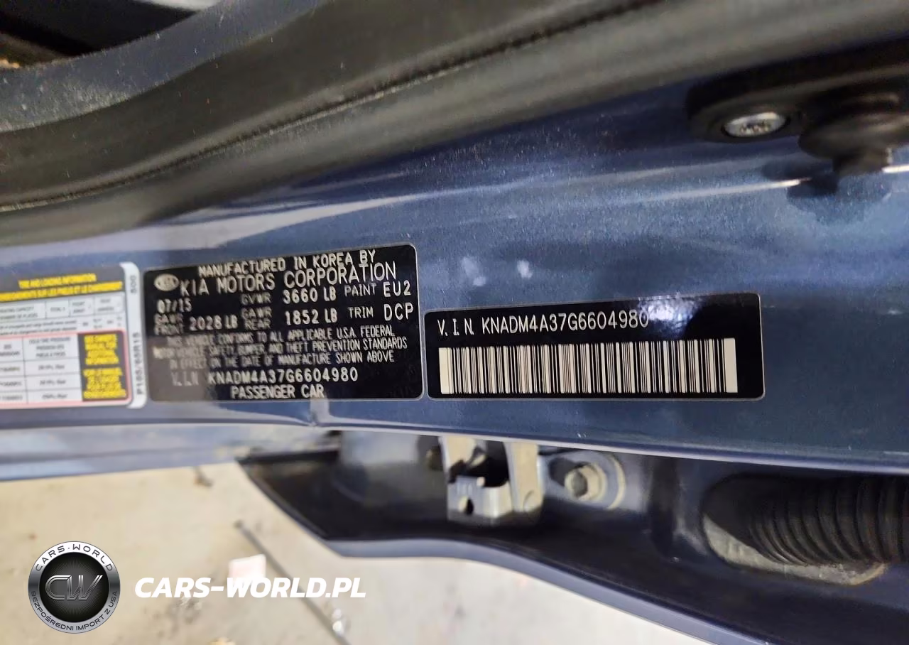 2016 Kia Rio Lx VIN:KNADM4A37G6604980 - 12