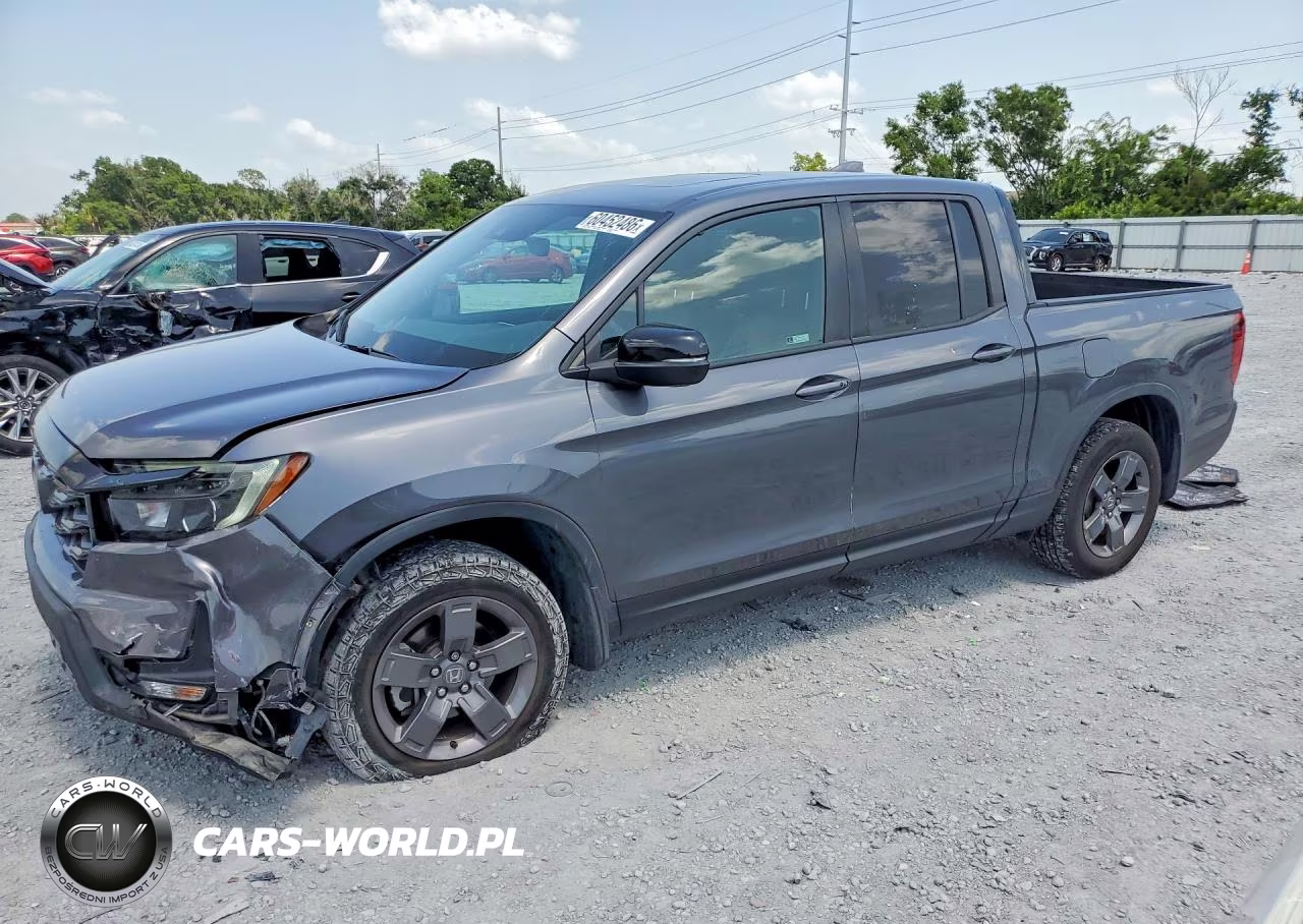 2024 Honda Ridgeline Trail Sport VIN:5FPYK3F67RB003106 - 1