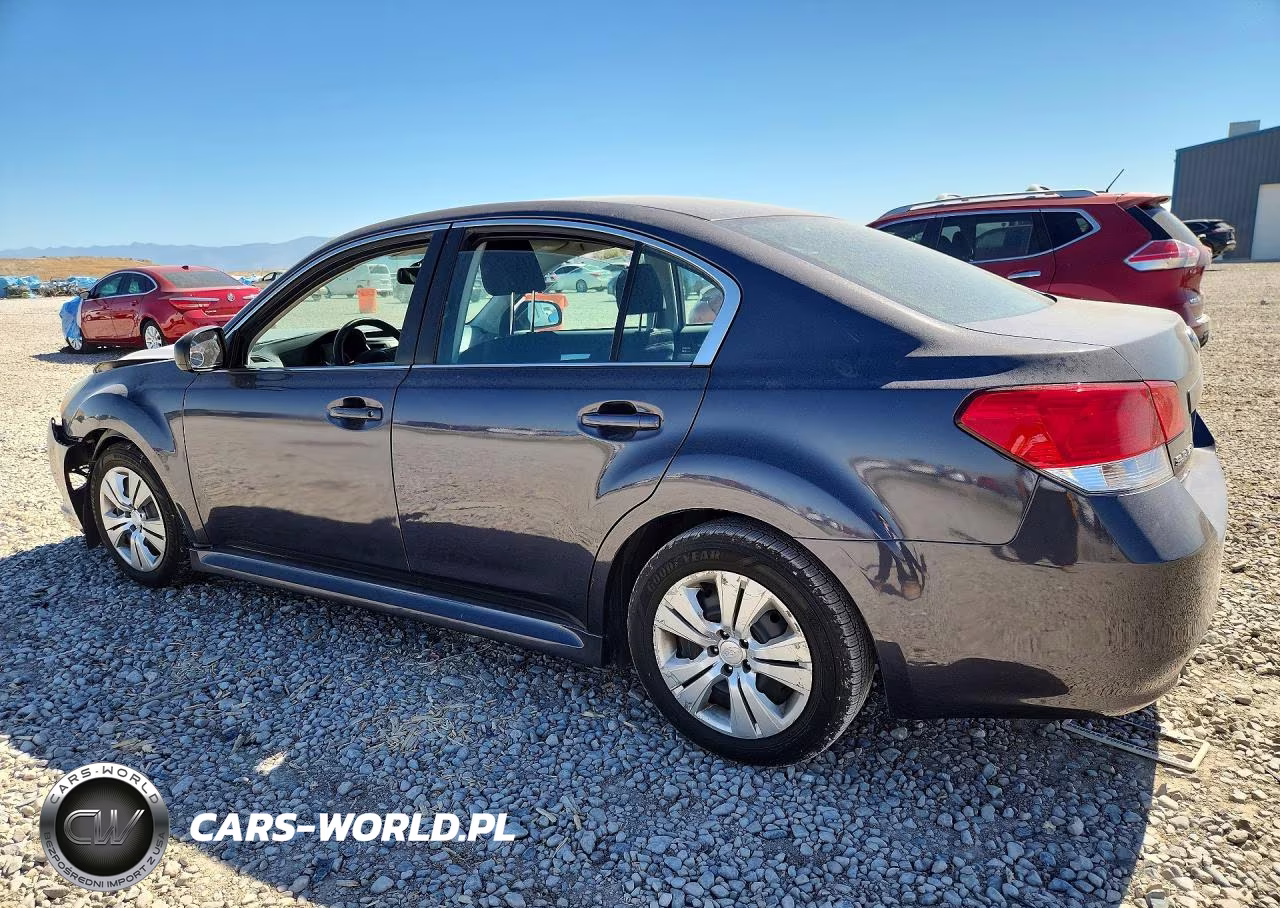 2011 Subaru Legacy 2.5I VIN:4S3BMBA65B3249441 - 2
