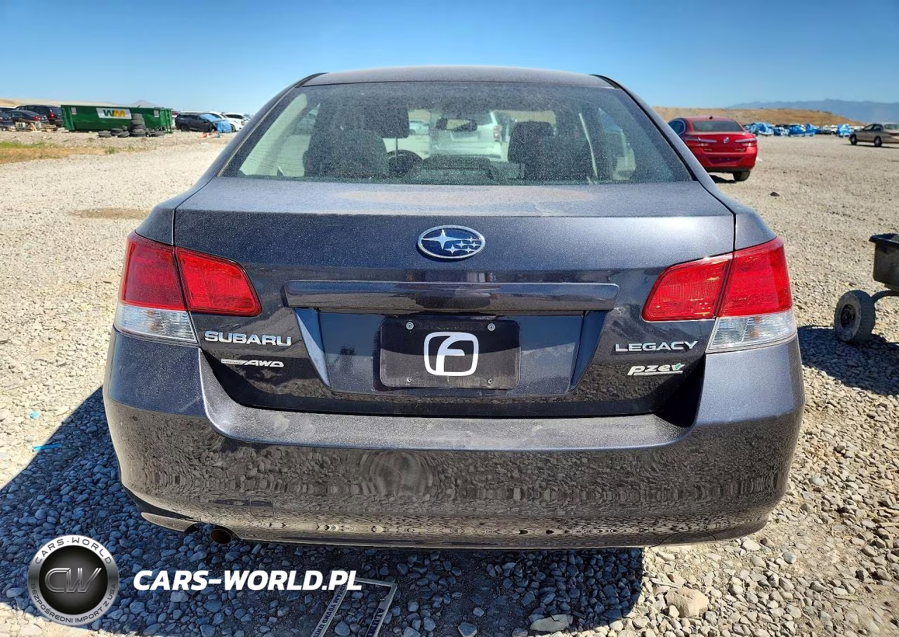2011 Subaru Legacy 2.5I VIN:4S3BMBA65B3249441 - 6