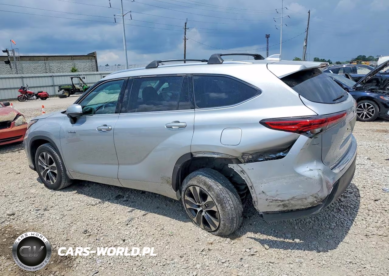 2020 Toyota Highlander Hybrid Xle VIN:5TDGBRCH1LS505027 - 2