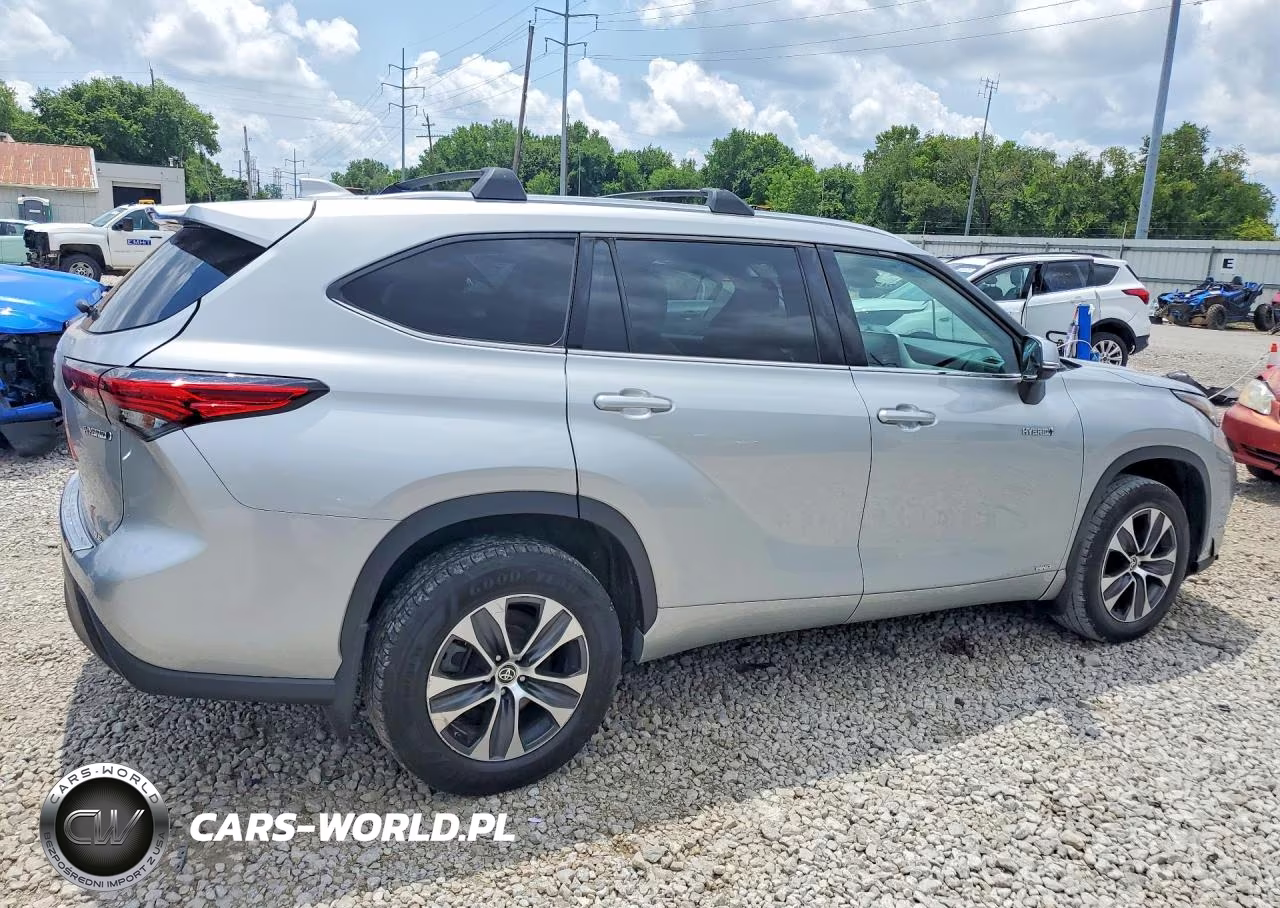 2020 Toyota Highlander Hybrid Xle VIN:5TDGBRCH1LS505027 - 3