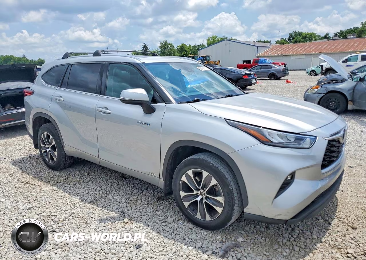 2020 Toyota Highlander Hybrid Xle VIN:5TDGBRCH1LS505027 - 4