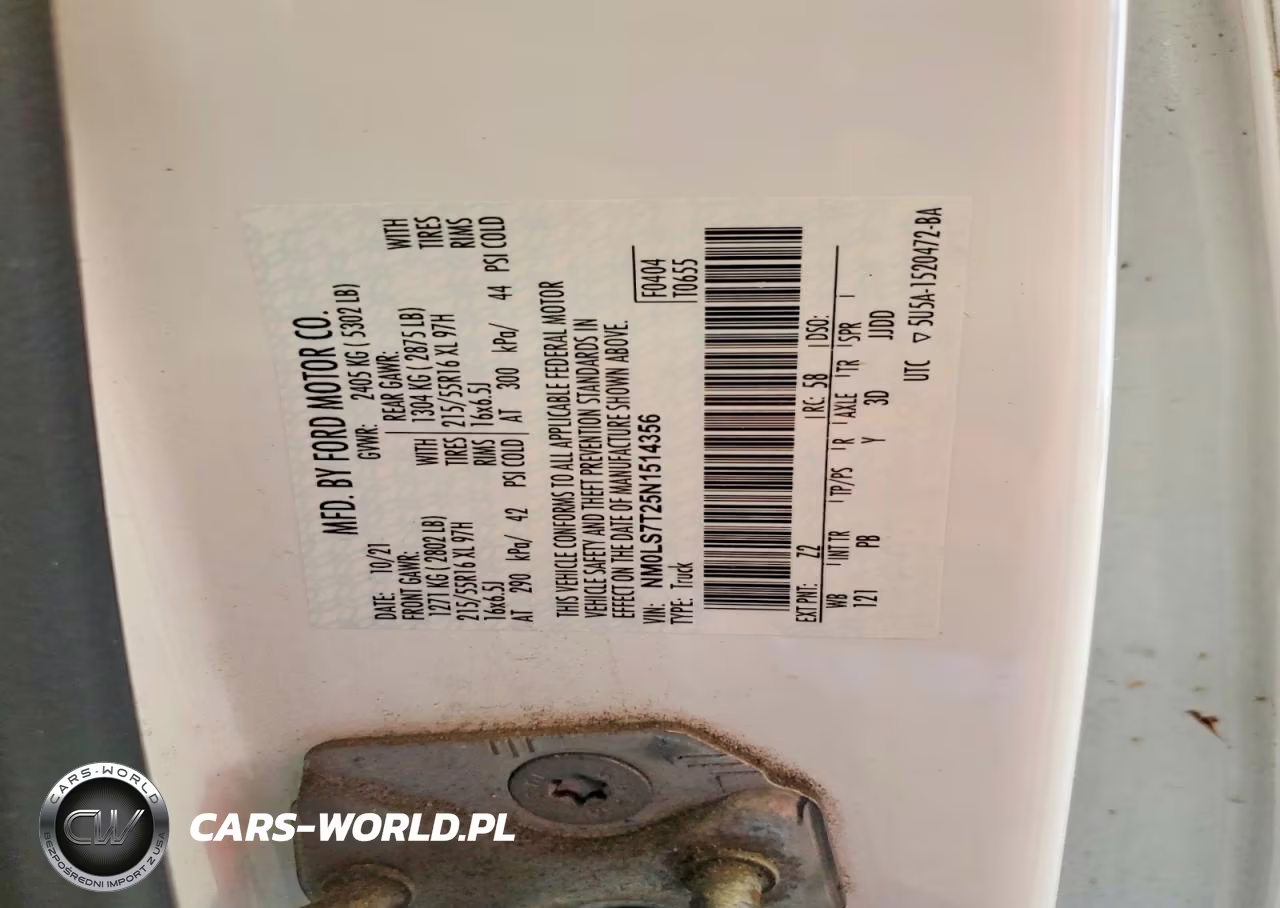 2022 Ford Transit Connect Xlt VIN:NM0LS7T25N1514356 - 12
