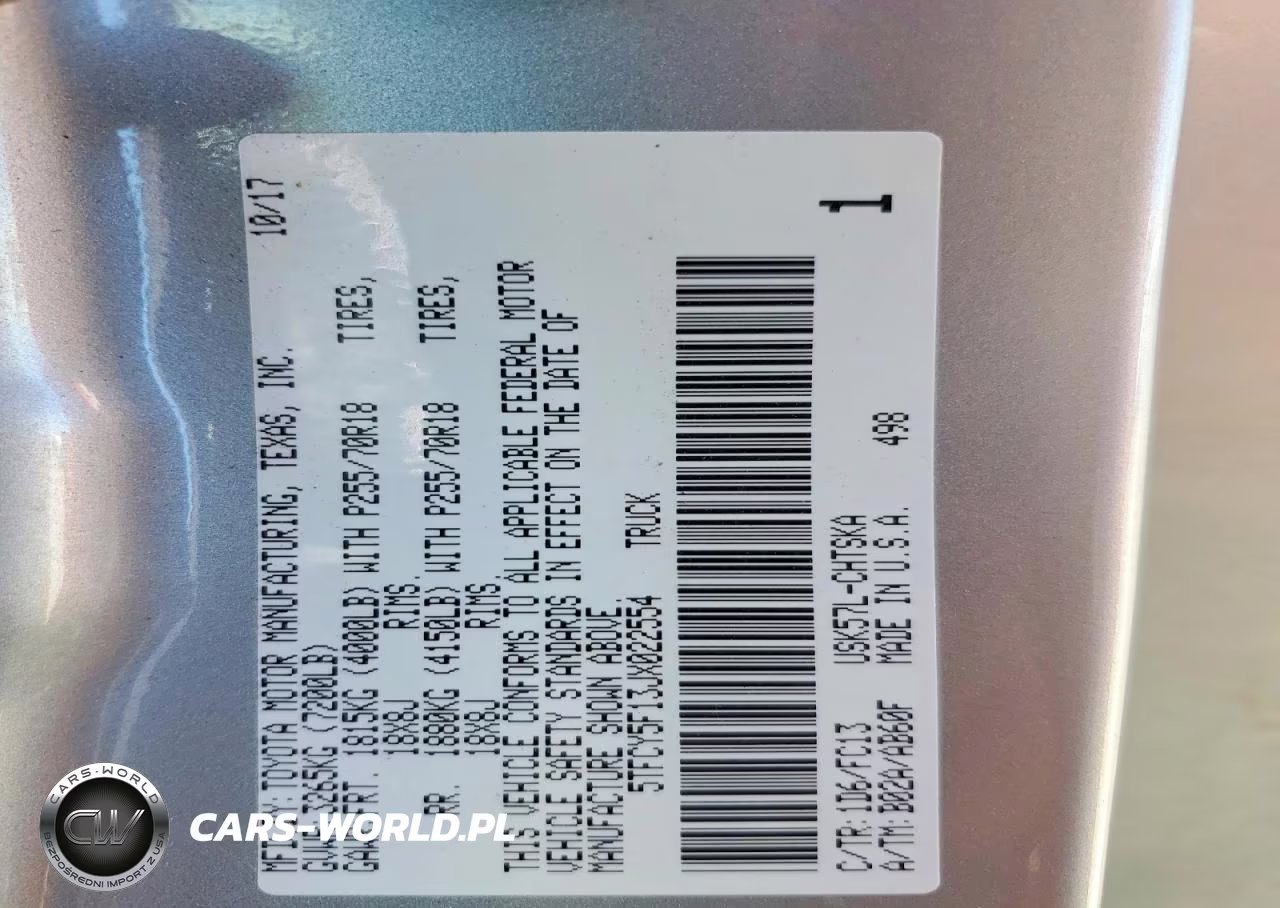 2018 Toyota Tundra Sr5 VIN:5TFCY5F13JX022554 - 12