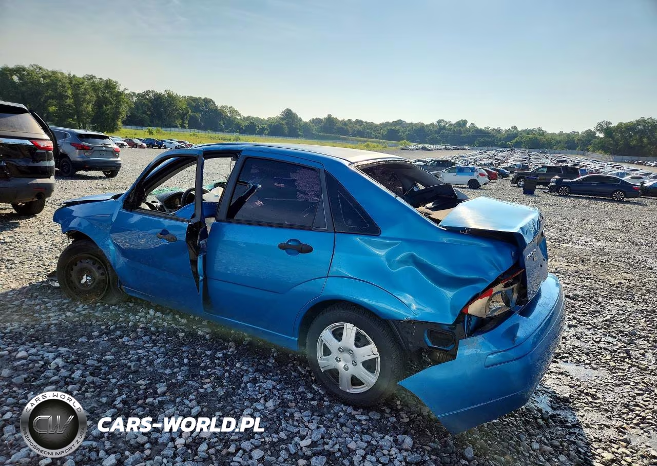 2007 Ford Focus Zx4 VIN:1FAFP34N07W340355 - 2