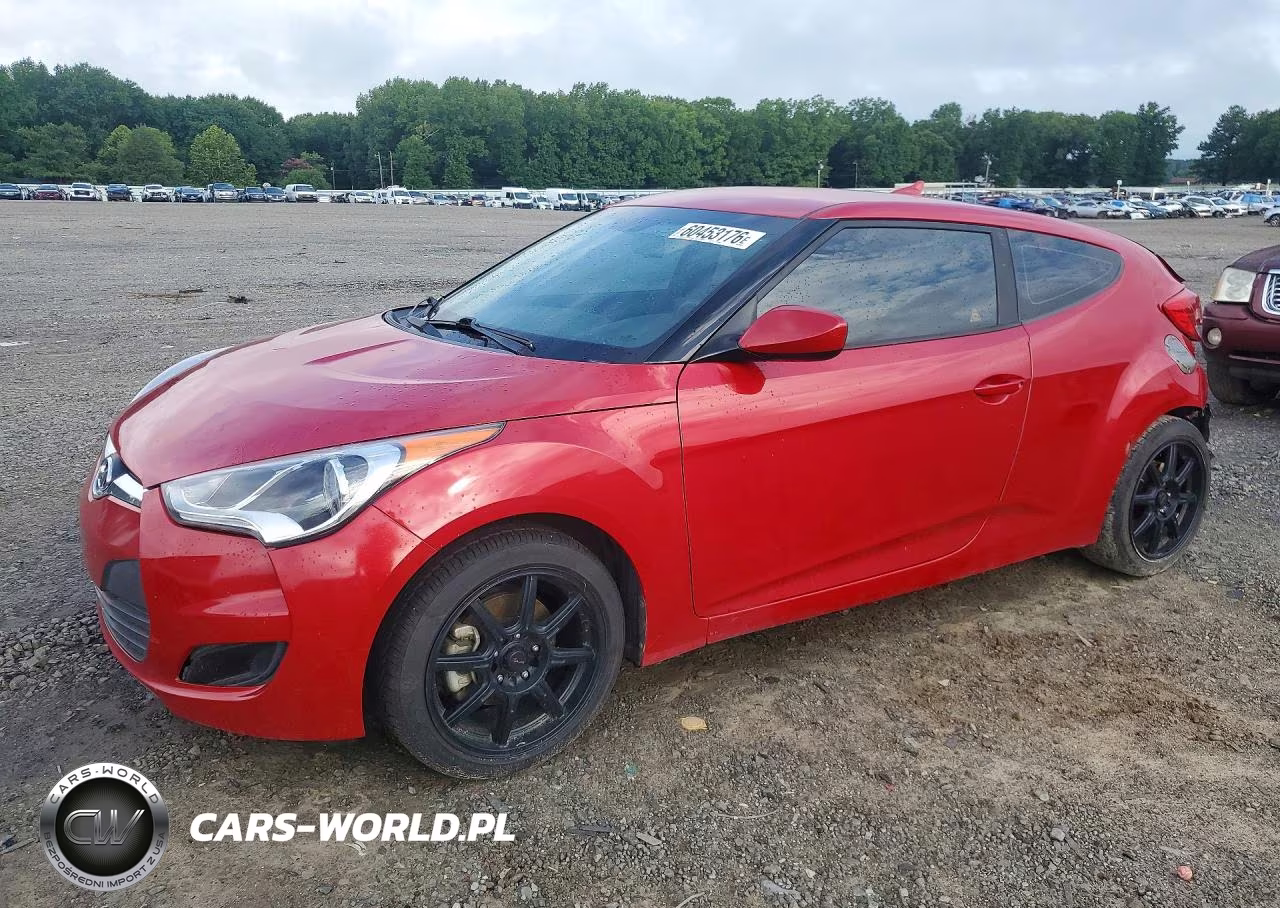 2016 Hyundai Veloster Base VIN:KMHTC6AD8GU300599 - 1